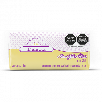 Margarina Delecta sin Sal